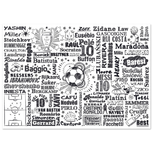 Affiche - World Football Club (sur papier)