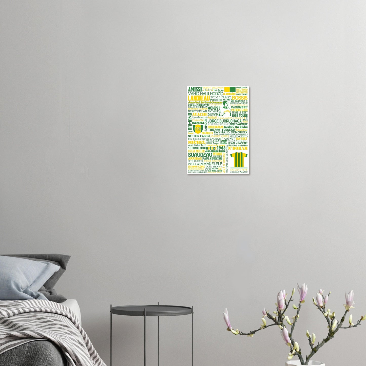 Affiche FC Nantes (sur papier)