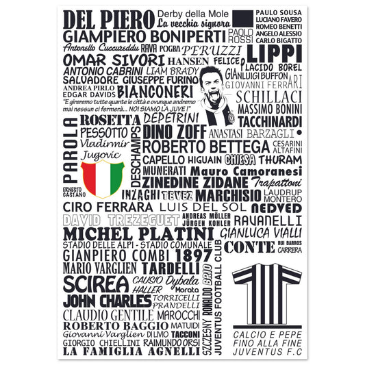 Affiche Juventus (sur papier)