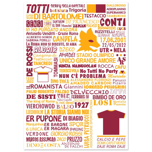 Affiche Roma (sur papier)