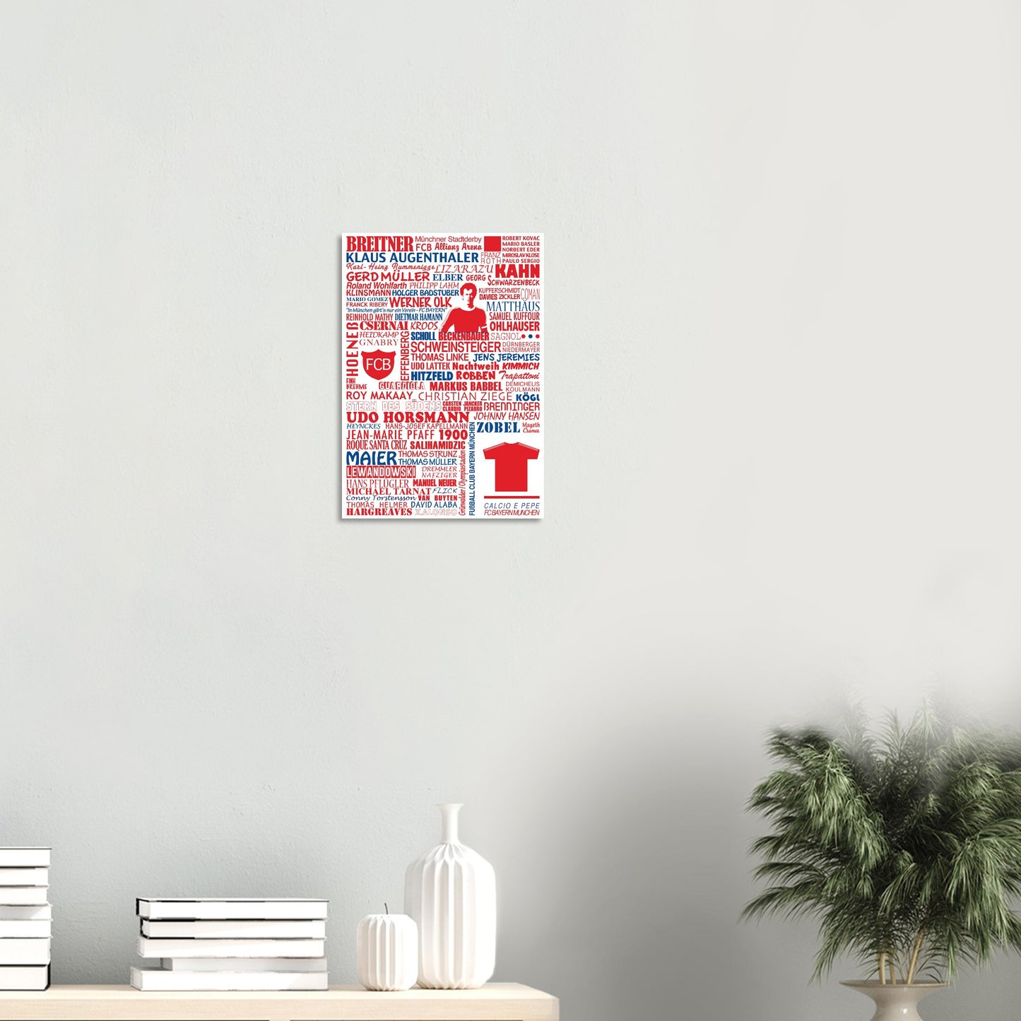 Affiche FC Bayern München (sur papier)